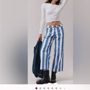 URBAN OUTFITTERS X BDG Joey
Striped Straight Leg Pants - multiple sizes